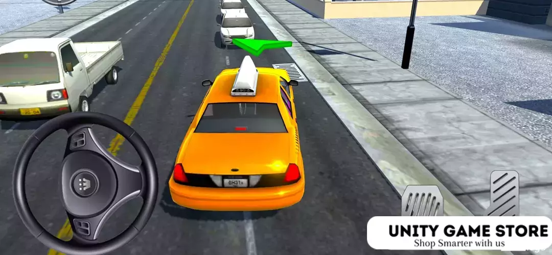 Modern Taxi Driver Simulator Game Buy Unity Source Code