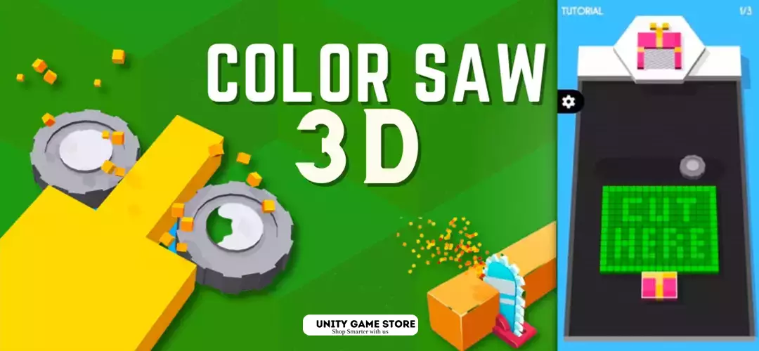 Color Cube Saw Unity 3D Source Code