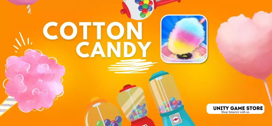 Cotton Candy Maker ASMR Buy Unity Source Code