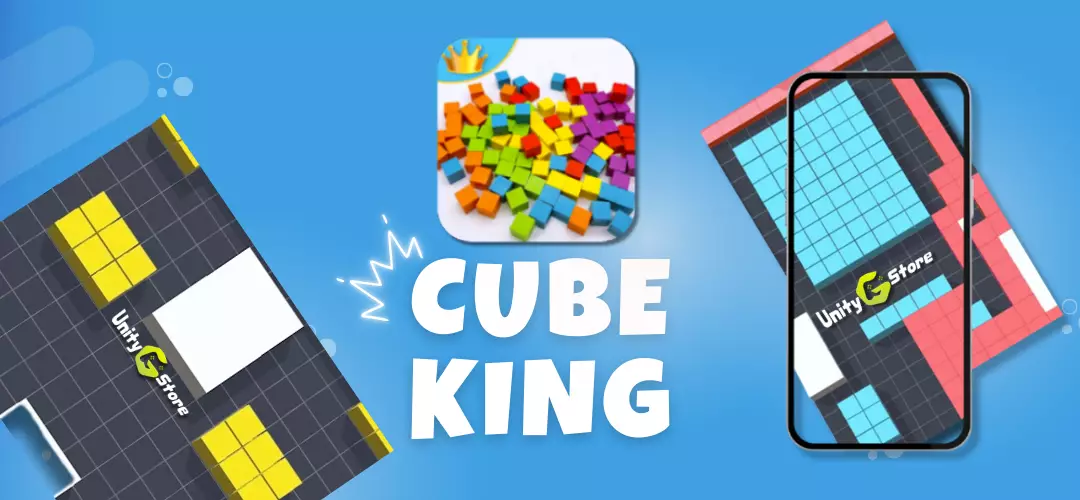Cube King Unity Game Source Code view 1