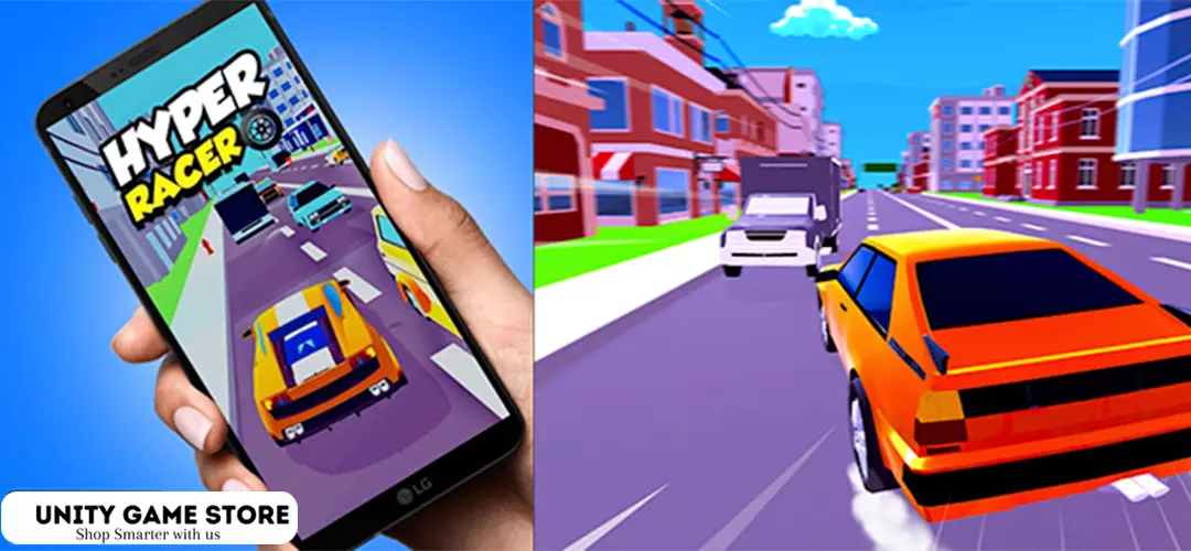 Hyper Traffic Racer Unity 3D Source Code