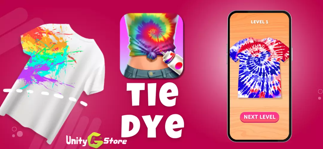 Tie Dye Clothes - Buy Unity Source Code