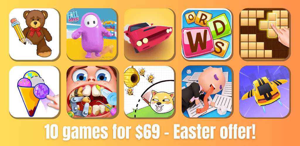 10 games for $69 – Easter offer! - Buy Unity Source Code