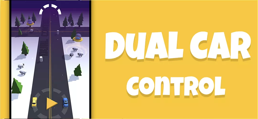 Dual Car Race Unity Game Source Code