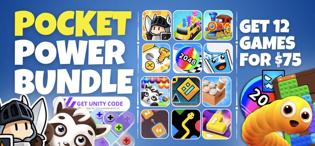 Pocket Power Bundle Top 12 Unity Game Source Code