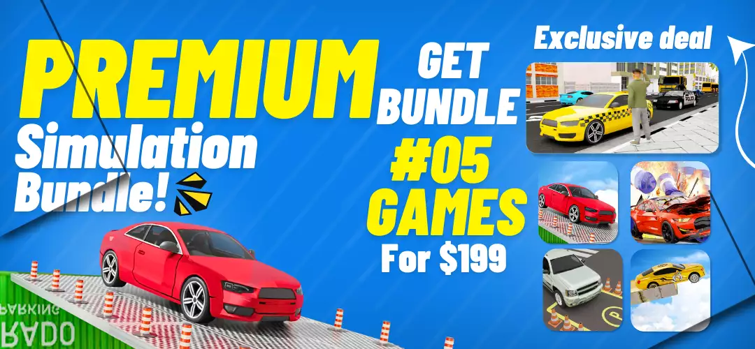 Premium Car Simulation Unity Source Code Bundle view 1