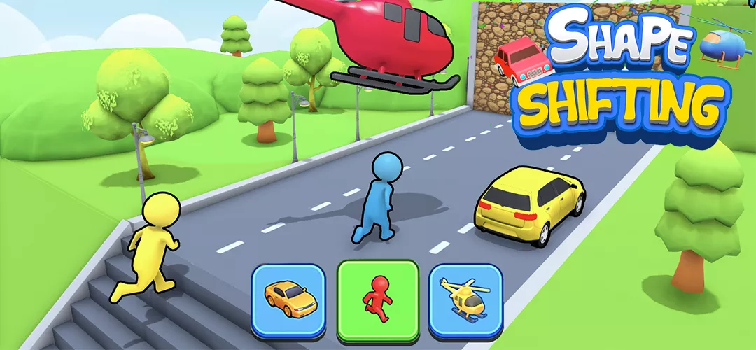 Shape Shifter Transform Race Game Buy Unity Source Code