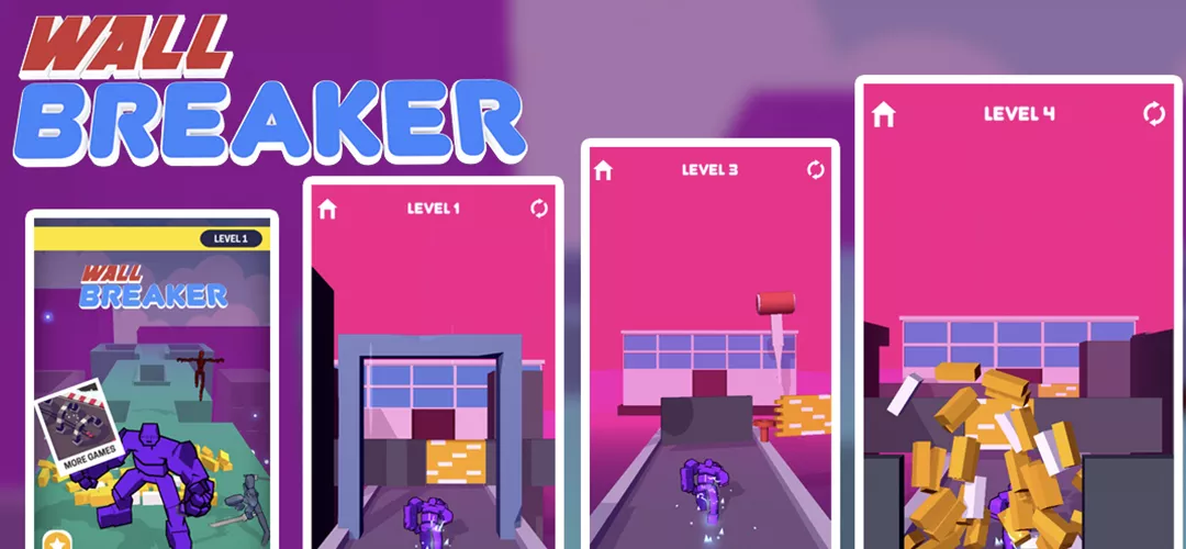 Wall Breaker Unity Source Code view 1