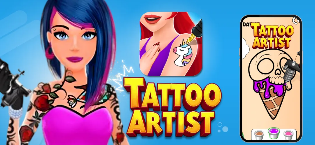 Tattoo Salon Artist – Design, Ink & Play - Buy Unity Source Code